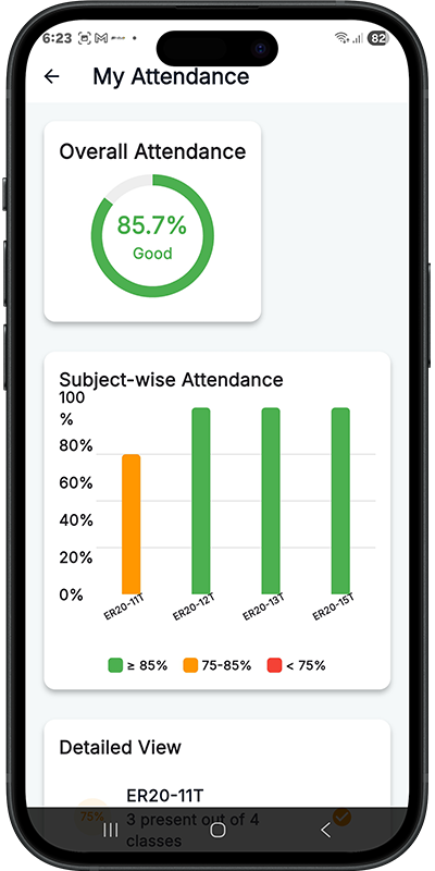 Attendance tracking